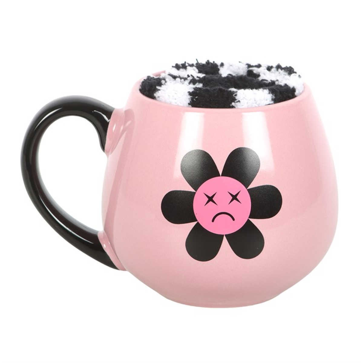 Sad Flower Mug and Socks Set - Lux Gold Haven