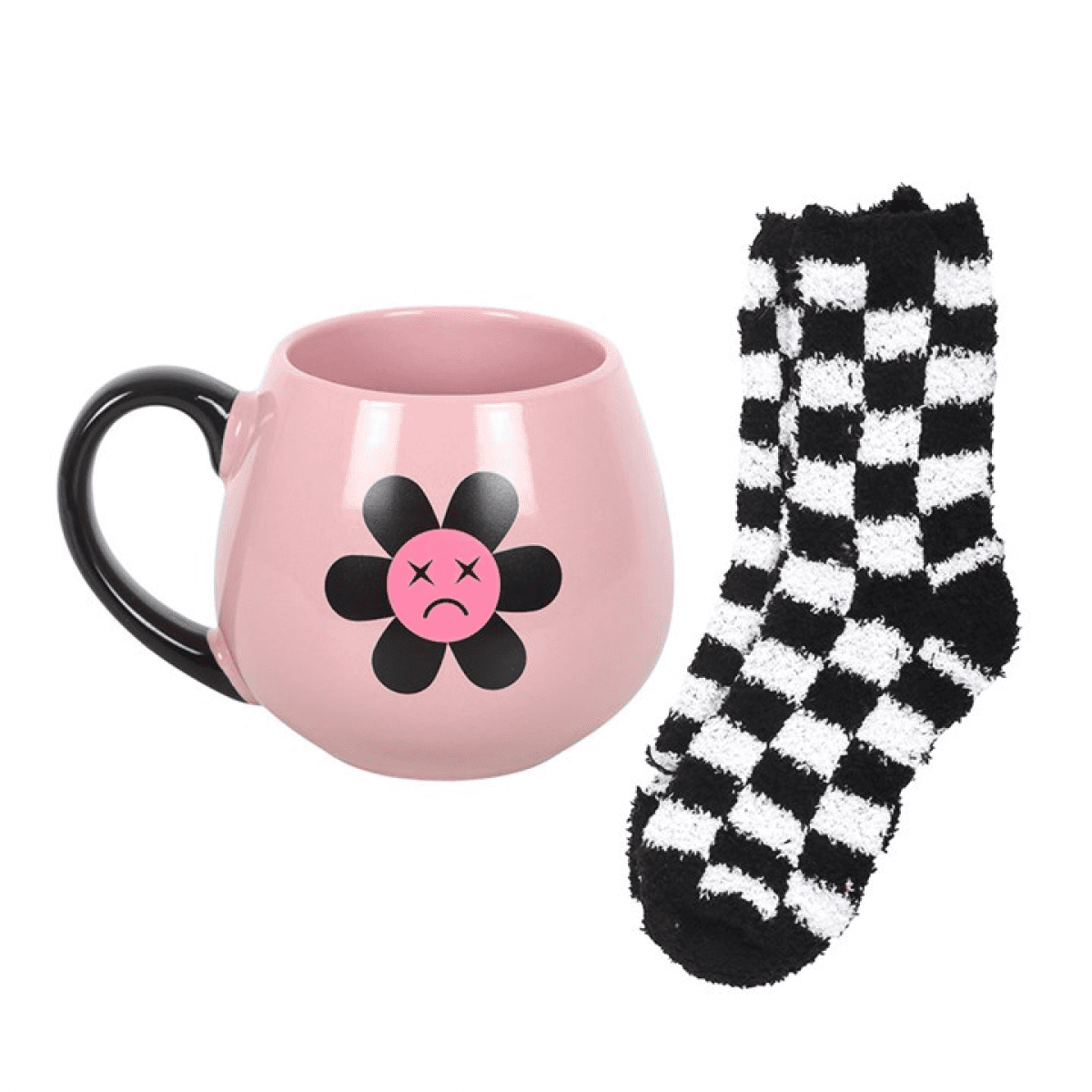 Sad Flower Mug and Socks Set - Lux Gold Haven