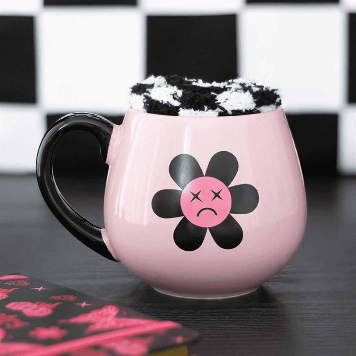 Sad Flower Mug and Socks Set - Lux Gold Haven